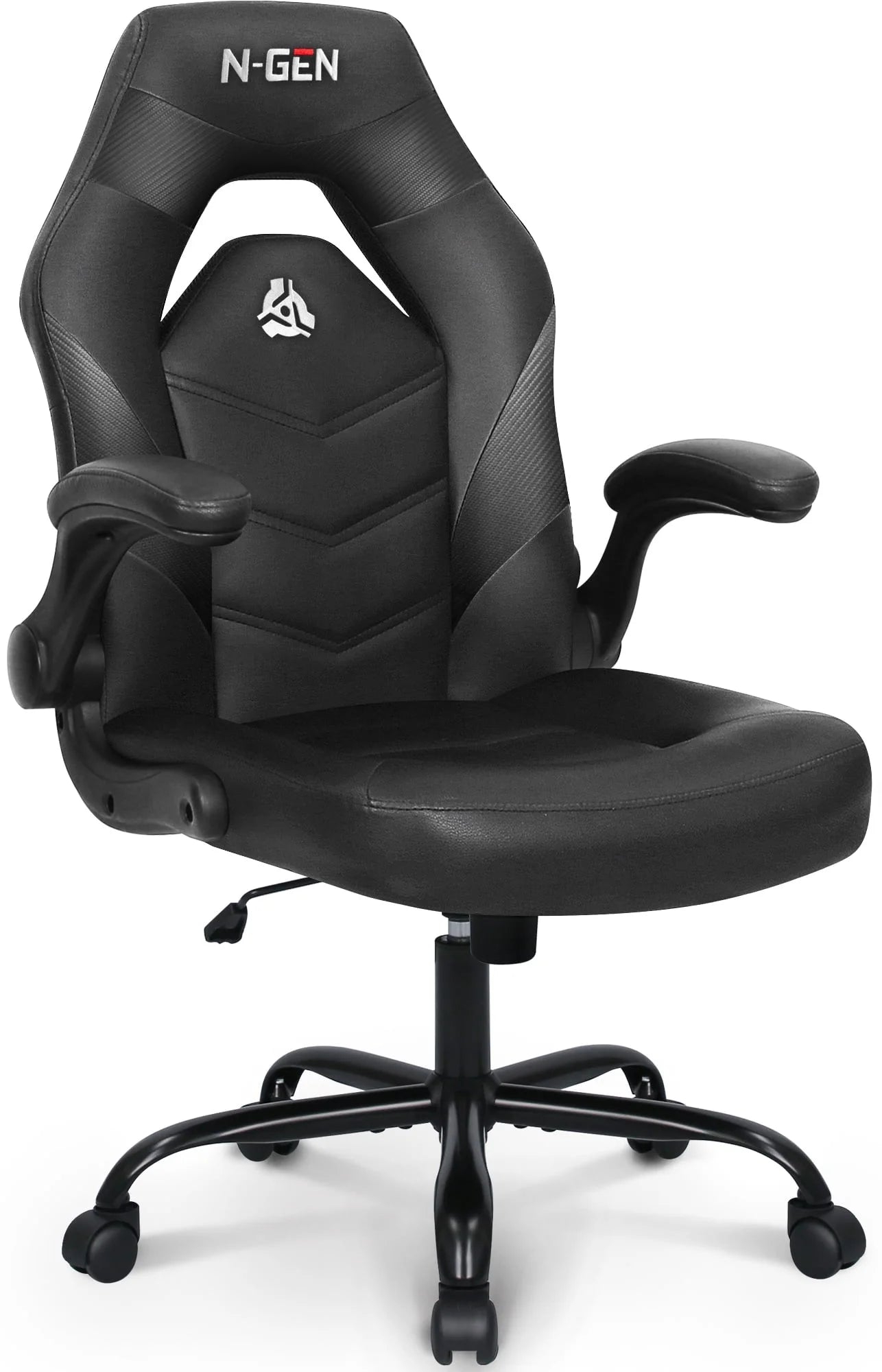 NEO CHAIR N-gen Ergonomic Gaming & Office Chair – Adjustable Flip-Up Armrests, 360° Swivel, Faux Leather Comfort, and Sturdy Steel Frame (Supports 250 lbs)