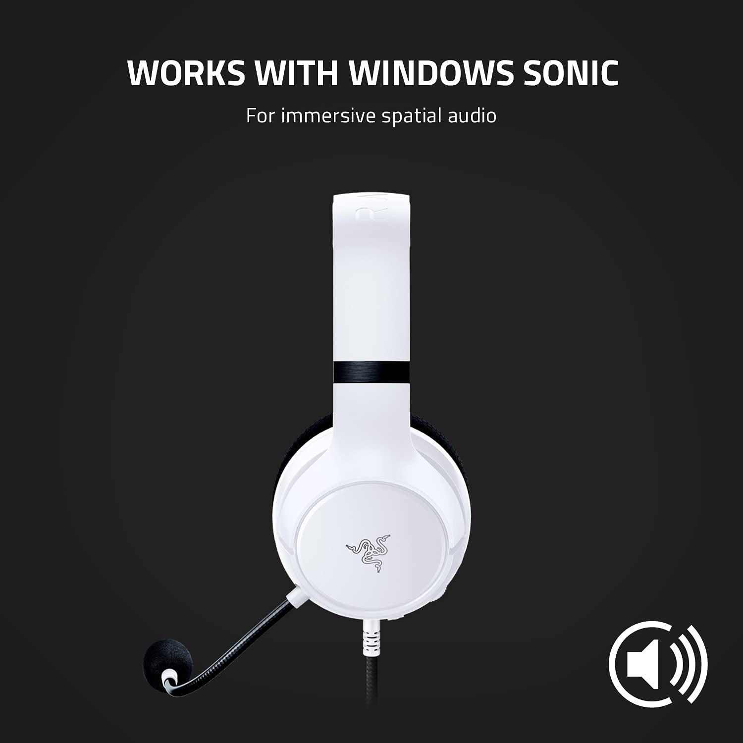 Kaira X Wired Headset - Ultimate Gaming Audio for Xbox Series X|S, One, PC & Mobile - Triforce 50mm Drivers, Hyperclear Mic & Comfort Fit