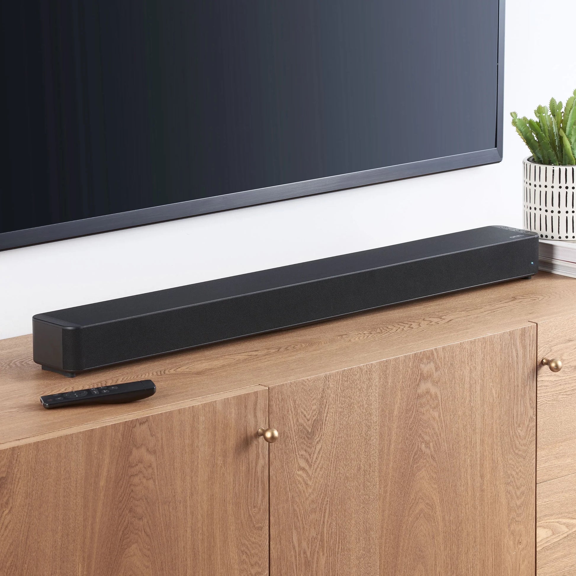 Premium 2.1 Soundbar System – 36” Dolby Digital Plus Audio with Built-In Subwoofer & Dual Speakers