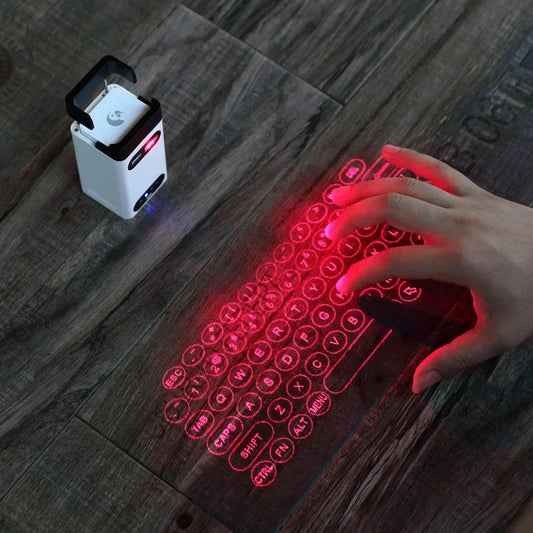 Virtual Laser Keyboard – Bluetooth Wireless Projection Keyboard with Mouse Function for Phone & Laptop