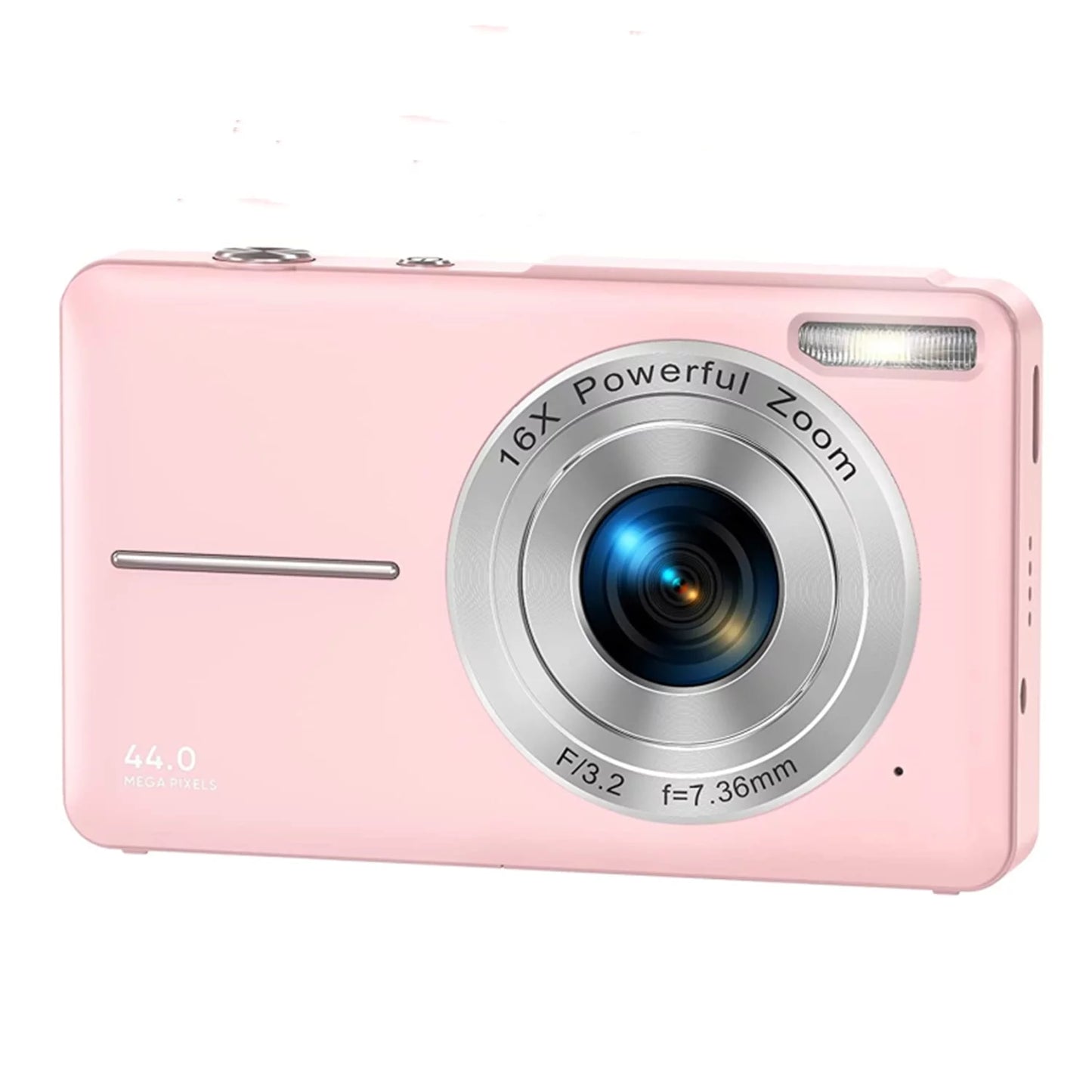 MELCAM 44MP Kids Digital Camera – FHD 1080P, 16X Zoom, Selfie & Vlogging Camera with Webcam Function & Easy-to-Use Design