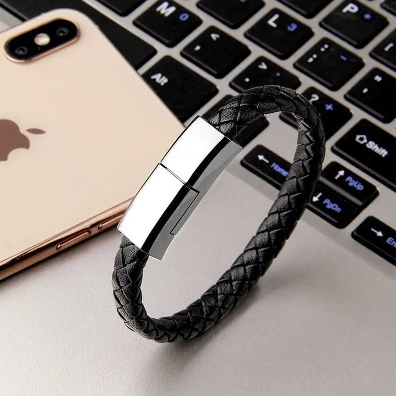 Bracelet USB Charging Cable Data Charging Cord C Cable for Samsung HUAWEI Xiaomi POCO Micro Cable Bracelet Accessories