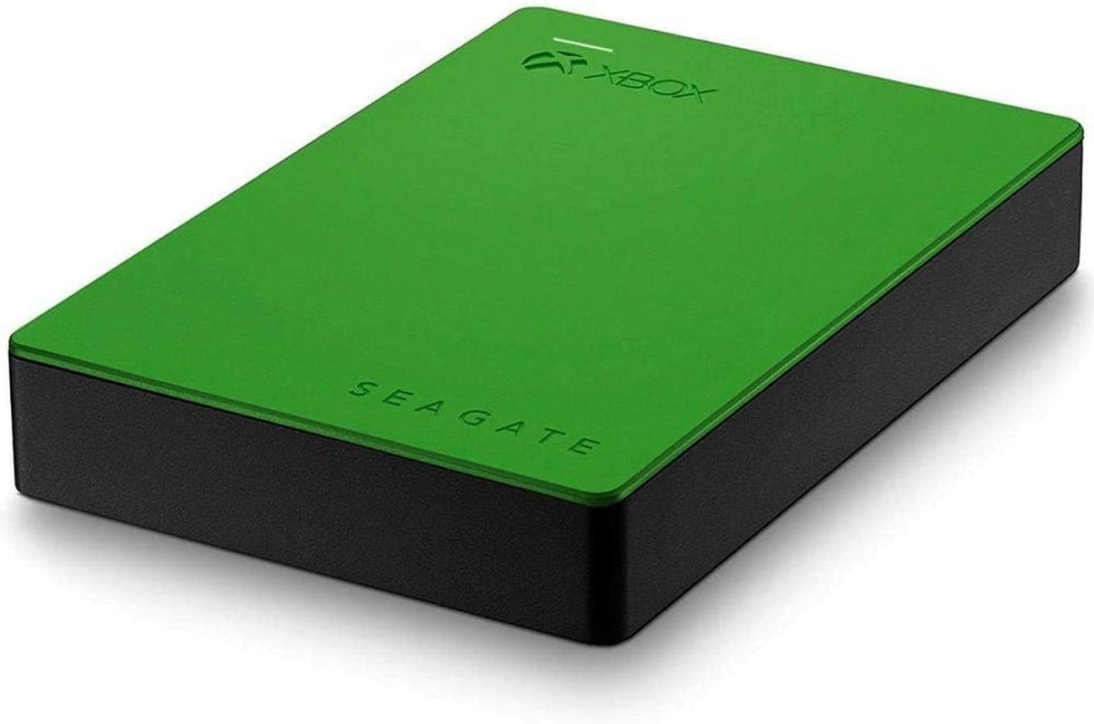 Seagate 4TB Game Drive for Xbox – Portable External Hard Drive, Officially Designed for Xbox One (Green)