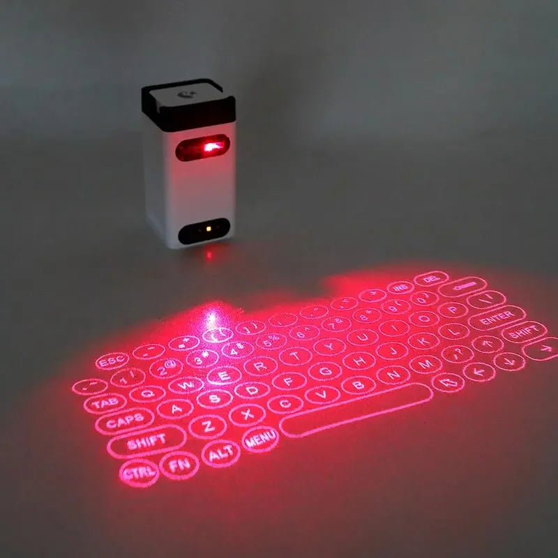 Virtual Laser Keyboard – Bluetooth Wireless Projection Keyboard with Mouse Function for Phone & Laptop