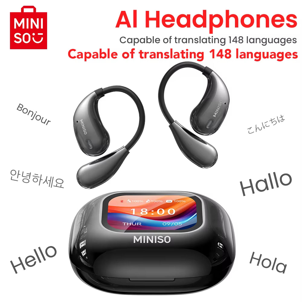 M95 Smart Bluetooth Earbuds with Real-Time Translation and Low Latency Audio