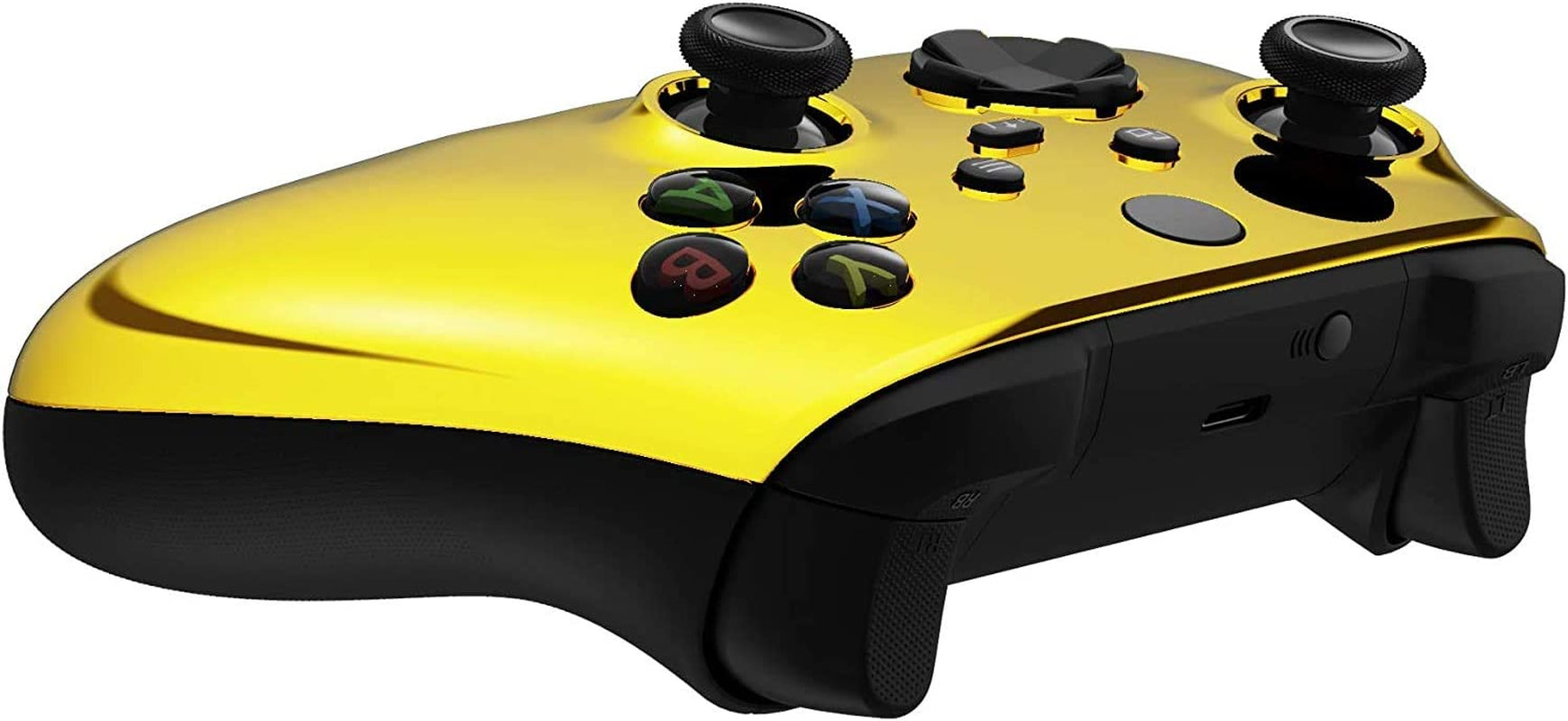 Gold Wireless Xbox Controller for Series X/S & Xbox One – Custom Soft-Touch Finish for Enhanced Comfort & Precision